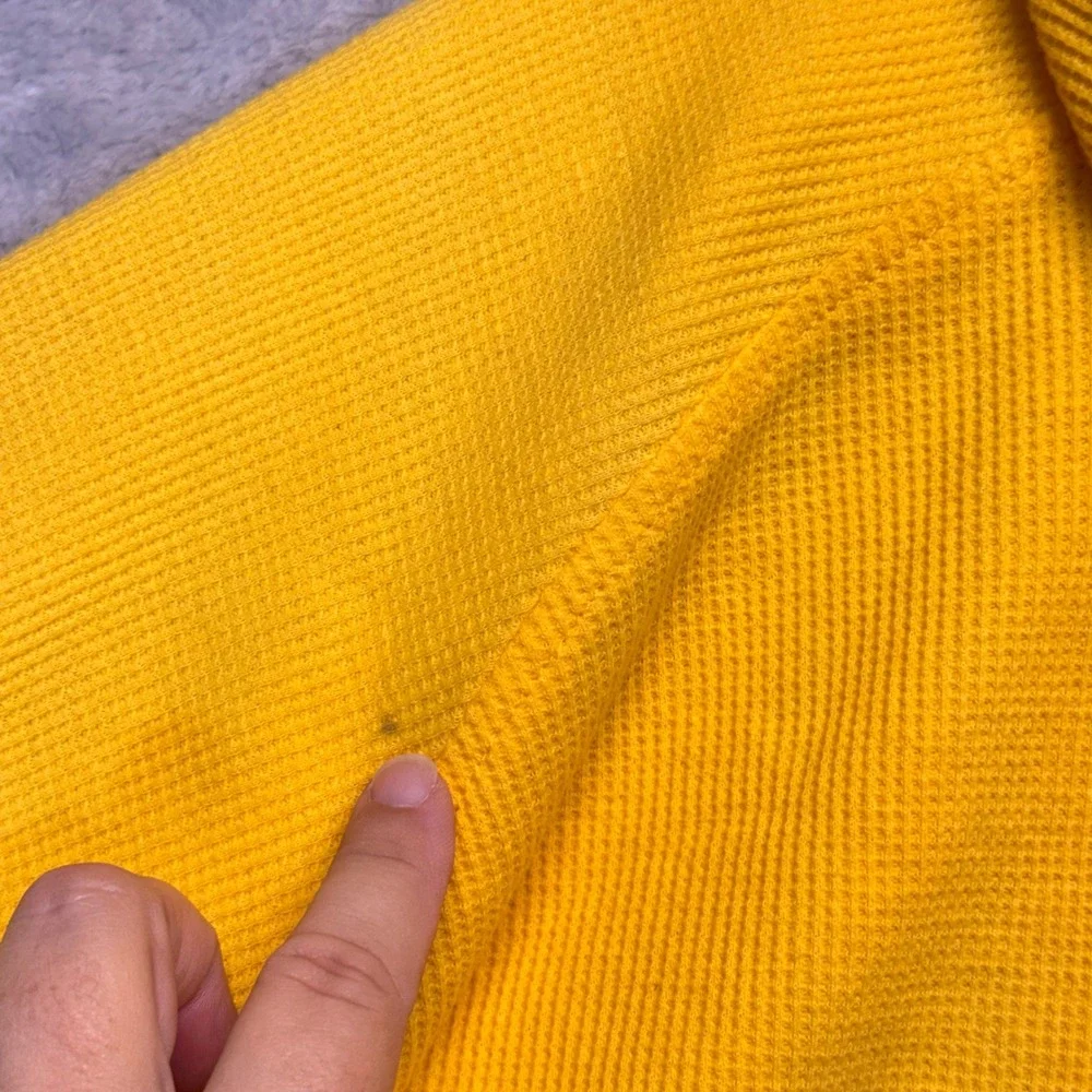 LA Lakers Reversible Jacket Mens 3XL Yellow Purple Waffle Knit Hooded NBA G-III
